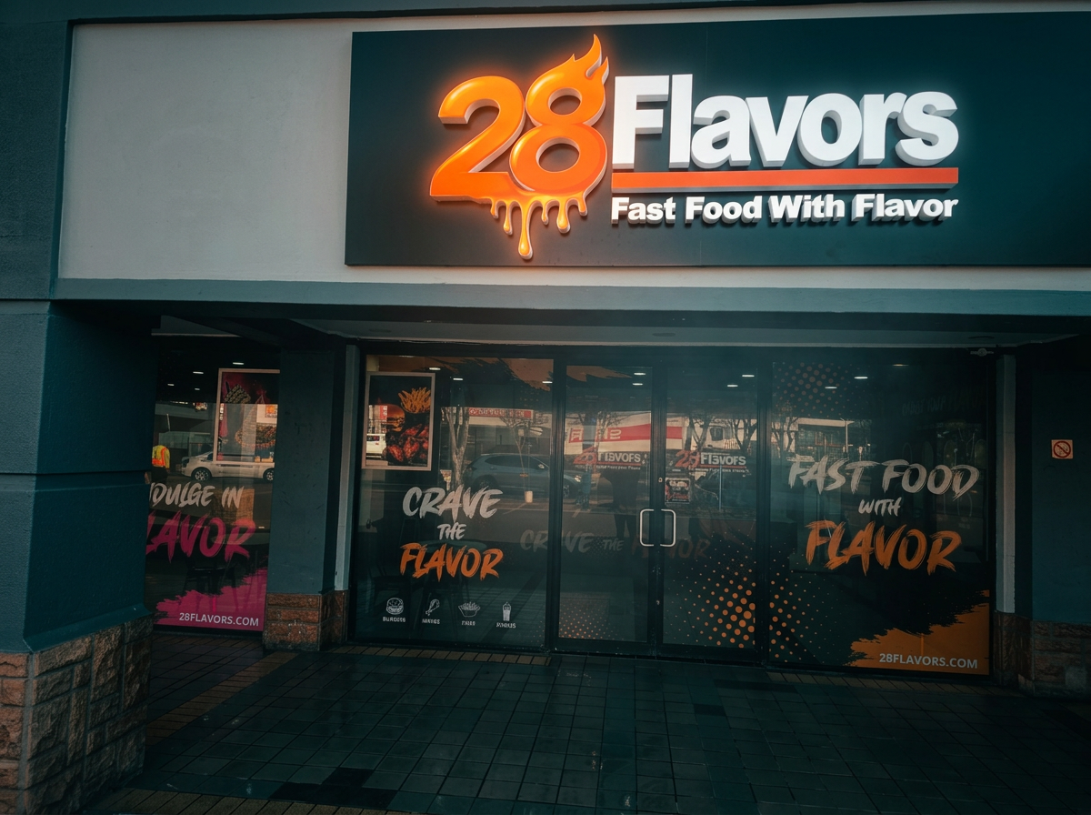 The 28Flavors storefront